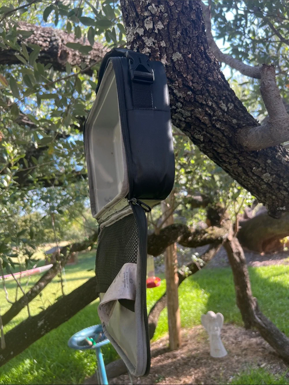 Nike Black Lunch Bag with White Logo